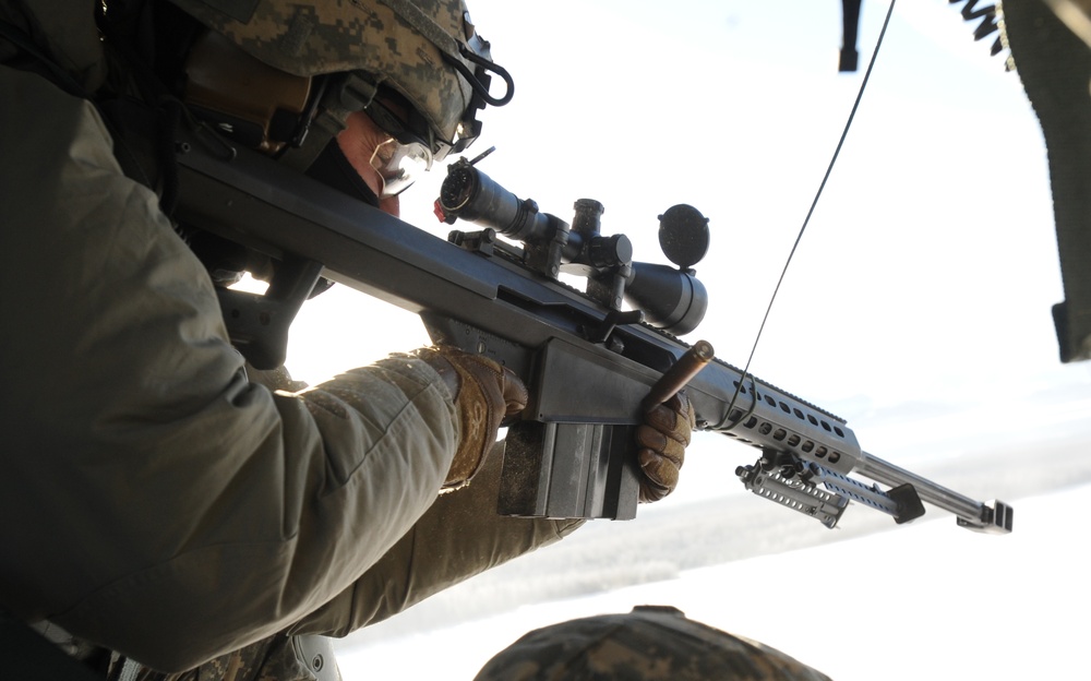 JBER paratroopers trained in aerial sniping