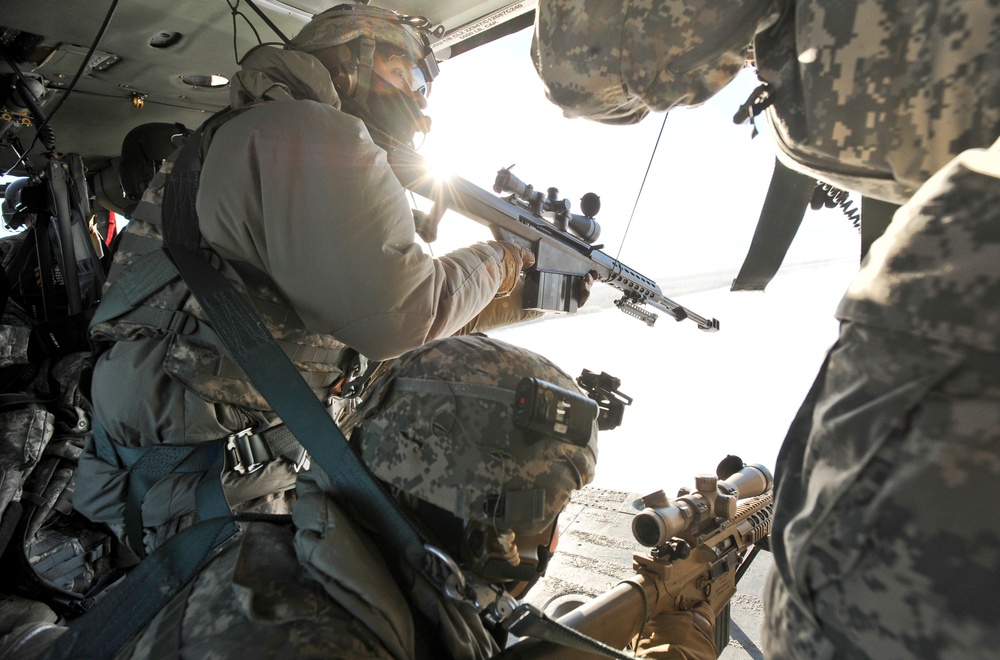 JBER paratroopers trained in aerial sniping