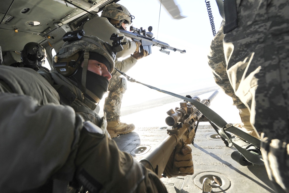 JBER paratroopers trained in aerial sniping