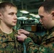 22nd MEU intel Marine promoted at sea