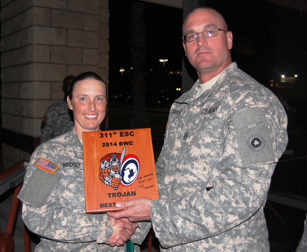 The 311th ESC conducts Best Warrior Competition