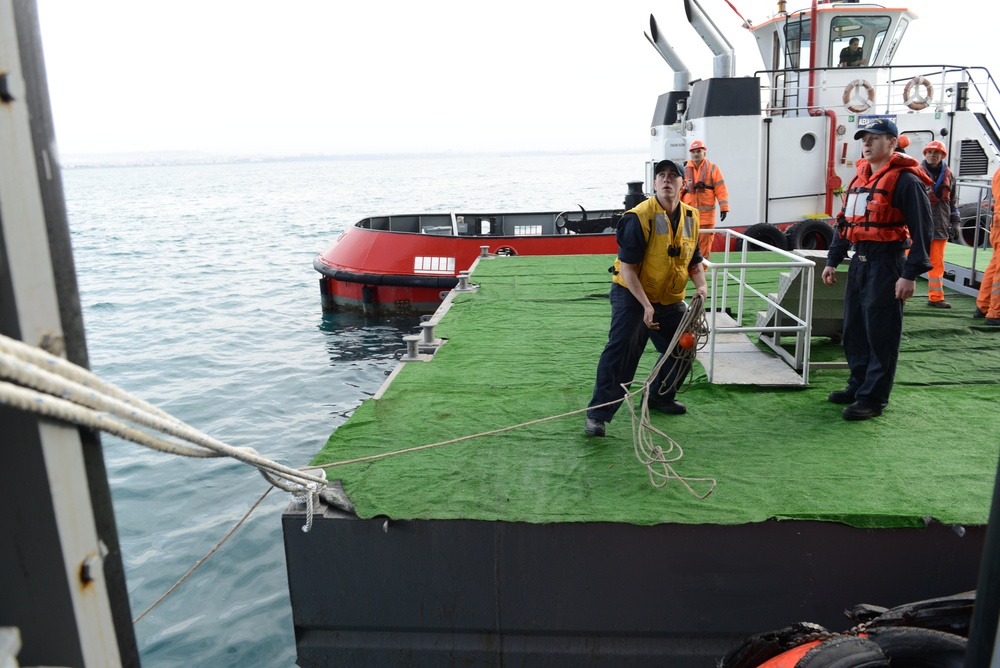 USS George HW Bush is on scheduled deployment supporting maritime security operations and theater security cooperation efforts