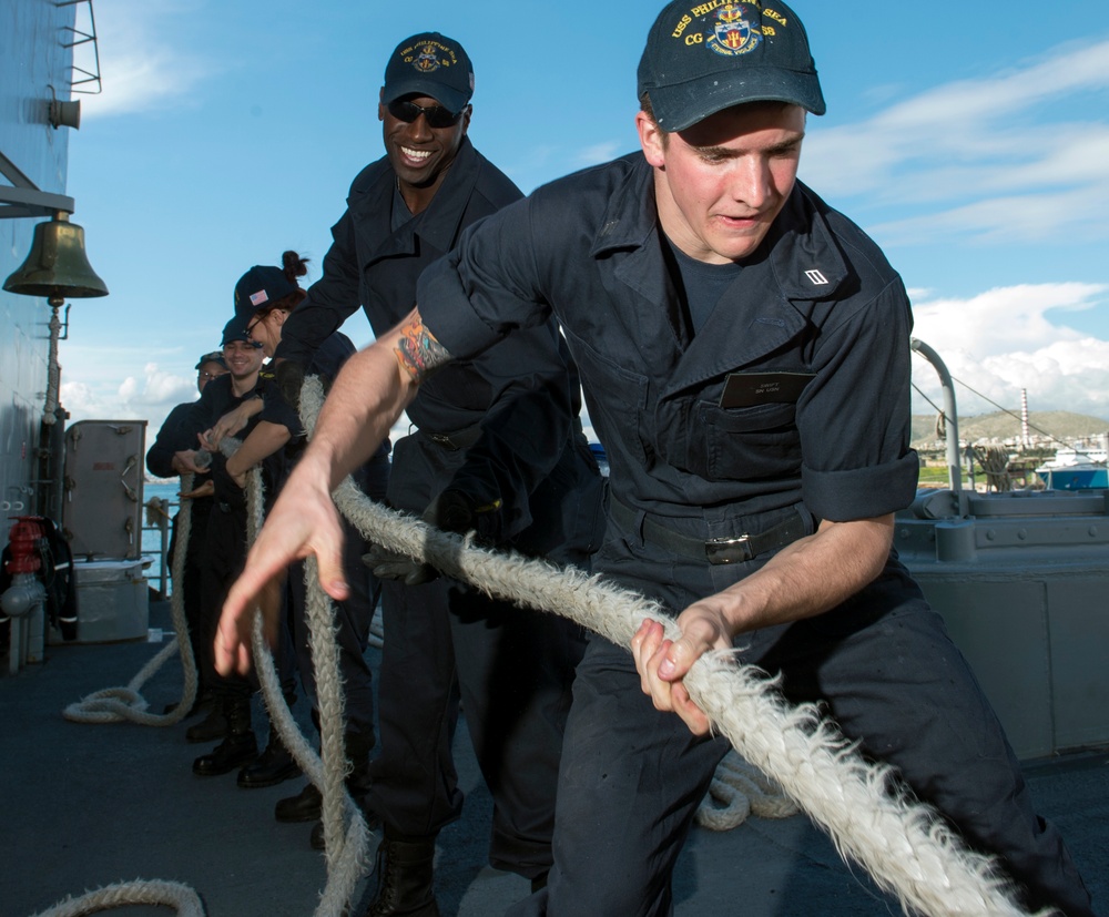 USS Philippine Sea operations