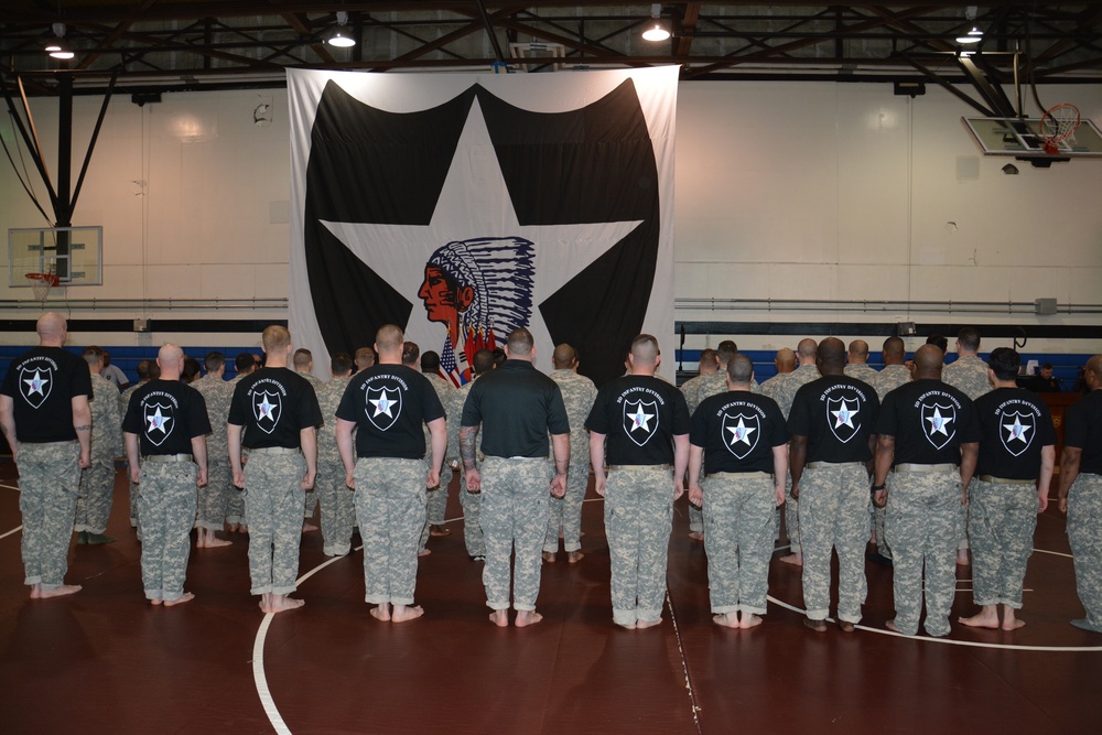 210th FA Brigade combatives team dinner and 2ID tournament