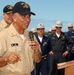 Master Chief Petty Officer of the Navy Joe R. Campa visits USS Chosin