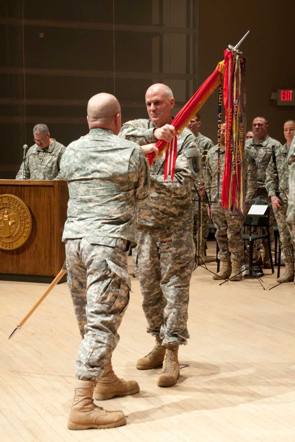 263rd AAMDC Change of Command Ceremony