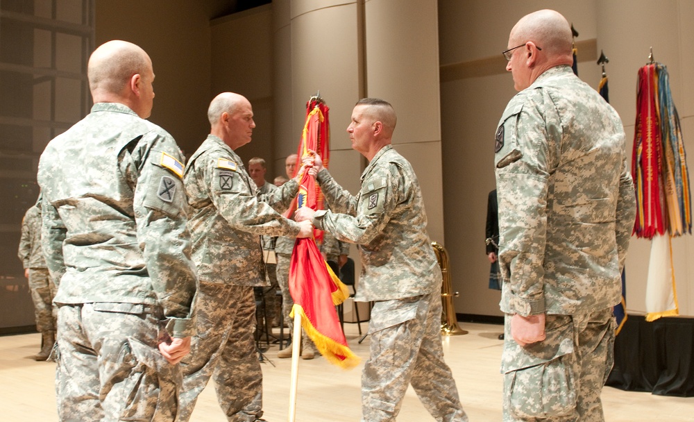 263rd AAMDC Change of Command Ceremony