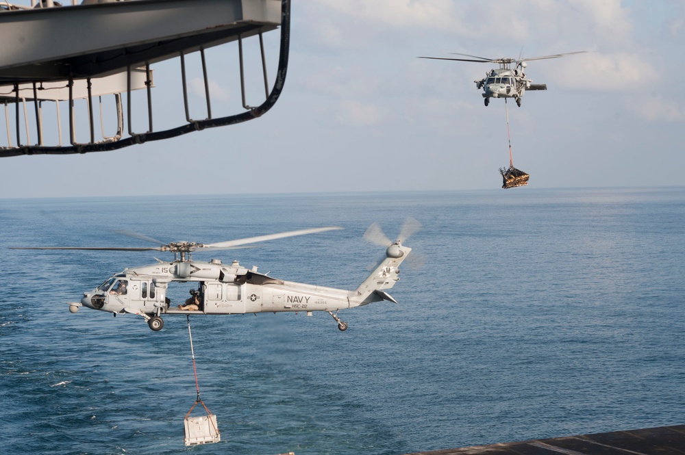 US Navy MH-60S Seahawk helicopters