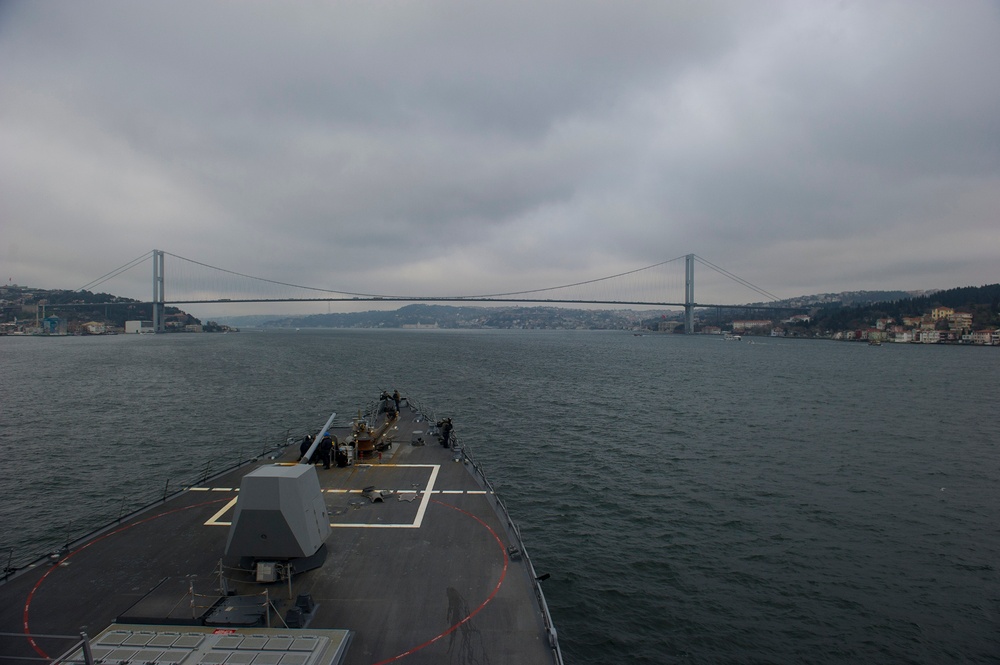 USS Truxtun PASSEX