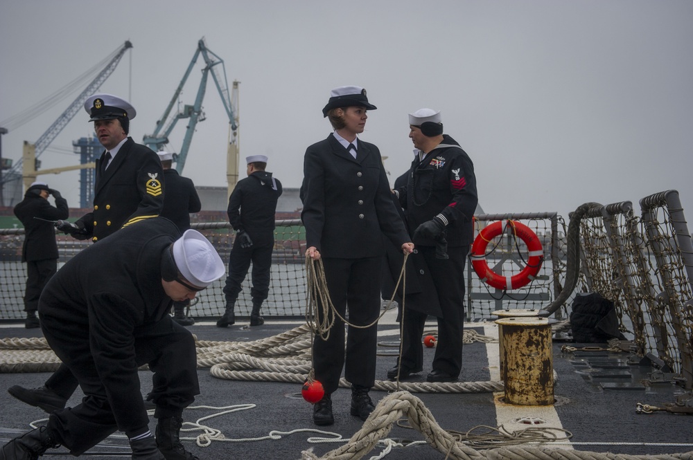 USS Truxtun activity
