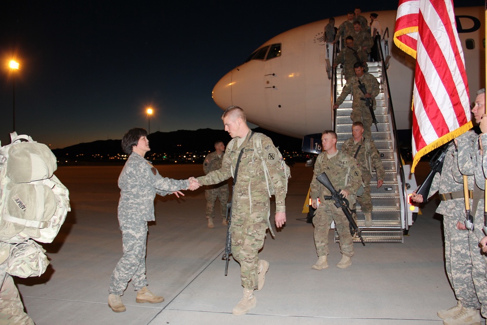333rd Engineer Company returns home from OEF
