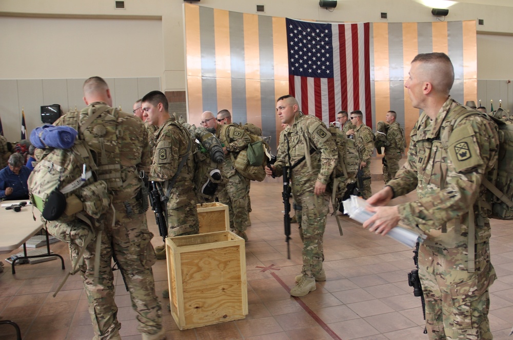 269th MP Company departs for OEF mission