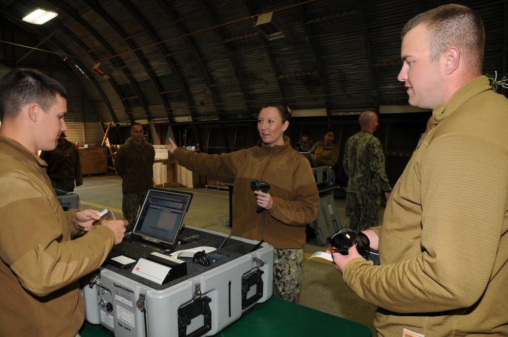 NMCB 74 Evacuation Control Center