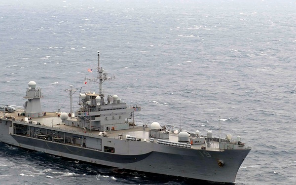 USS Blue Ridge activity