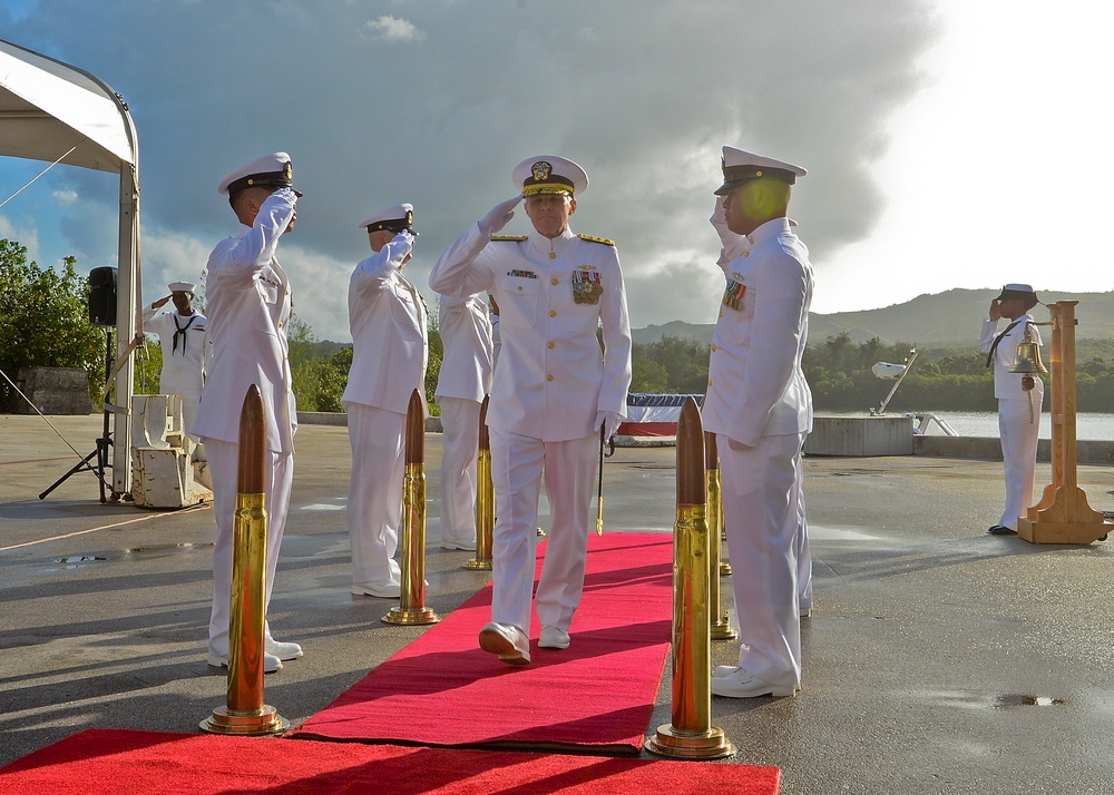 Change of command ceremony