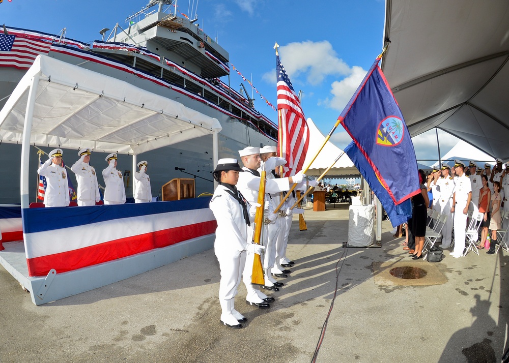 USS Frank Cable change of command