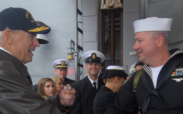 Biden at Naval Station Mayport
