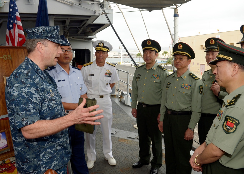 PLA Senior Medical Delegation Strategic Working Group visit