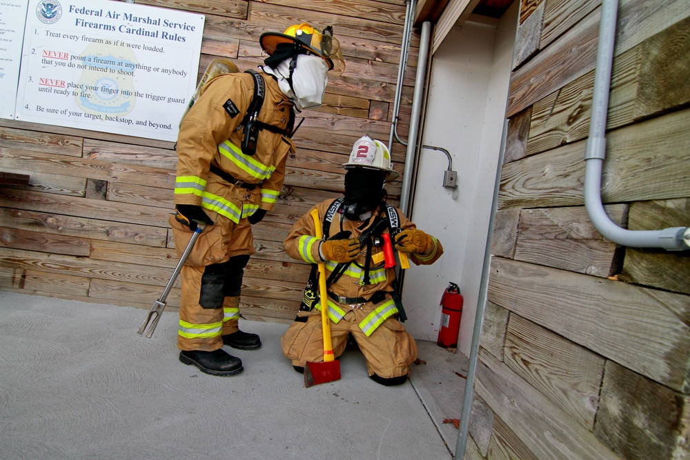 Jersey Devil Firefighters conduct rescue training