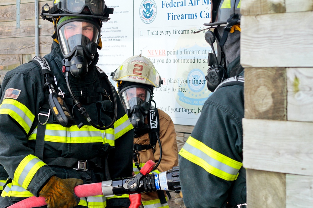 Jersey Devil Firefighters conduct rescue training