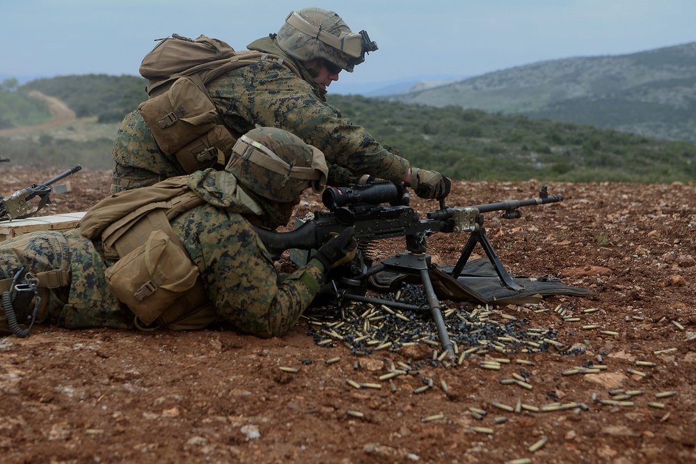 22nd MEU conducts bilateral training with the Hellenic Army