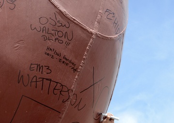 USS Green Bay Hull Signing