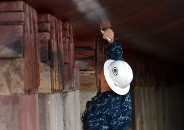 USS Green Bay Hull Signing