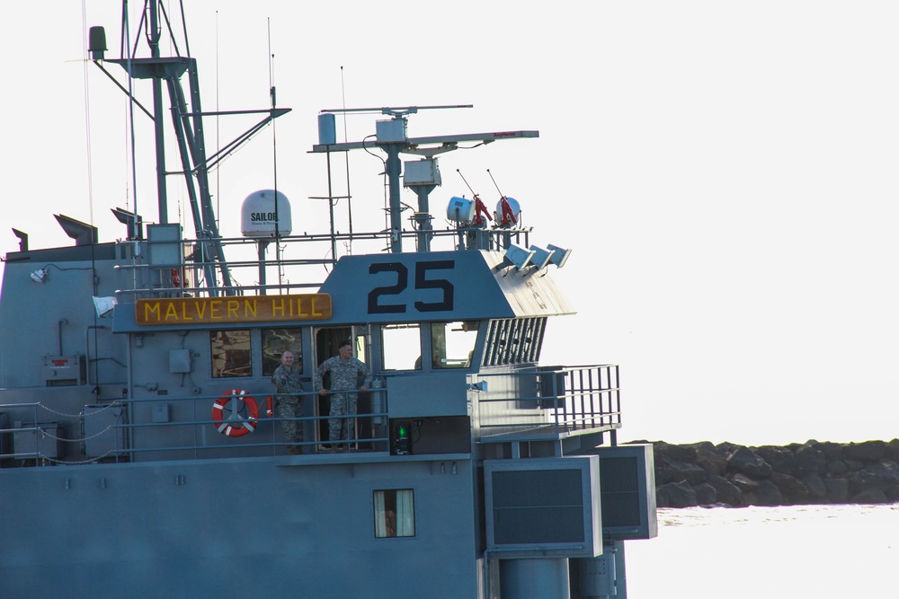 481ST TC (Heavy Boat) departs for JLOTS 2014