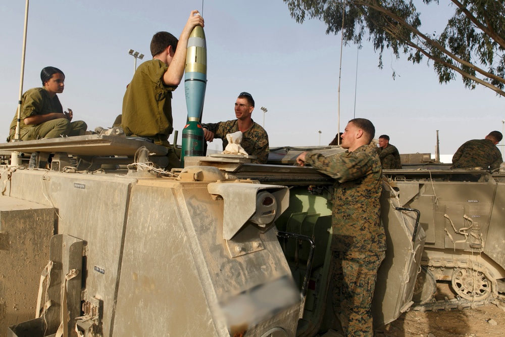 22nd MEU trains with Israel Defense Forces
