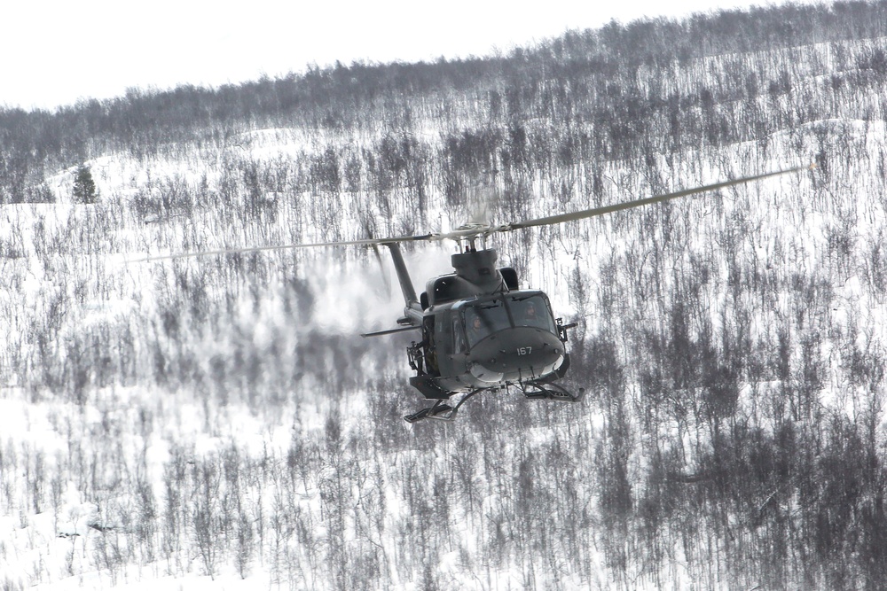Norwegian medical evacuation flight