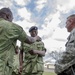 U.S. and Belize military train on non-lethal weapons during Fused Response 2014.