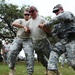 U.S. and Belize military train on non-lethal weapons during Fused Response 2014.