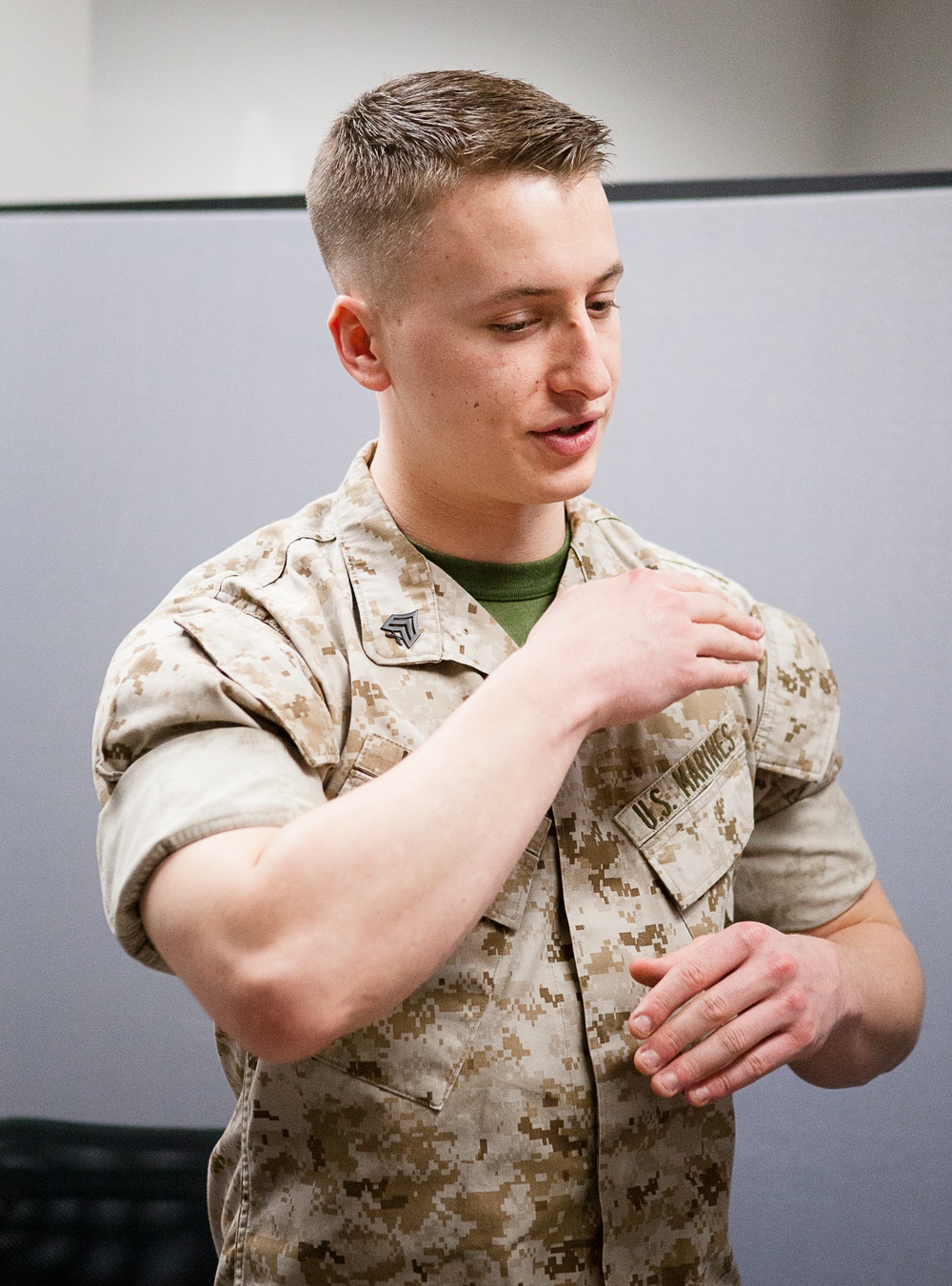 Sleeves up! 'Sun’s out, guns out' throughout the Corps