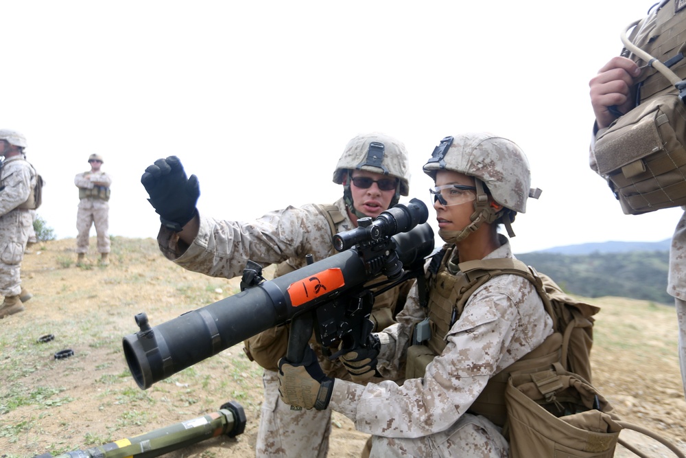 7th Engineer Support Battalion SMAW training