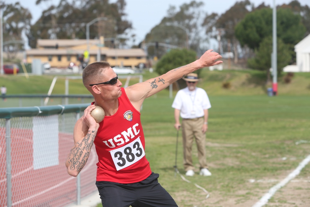 2014 Marine Corps Trials track and field competition
