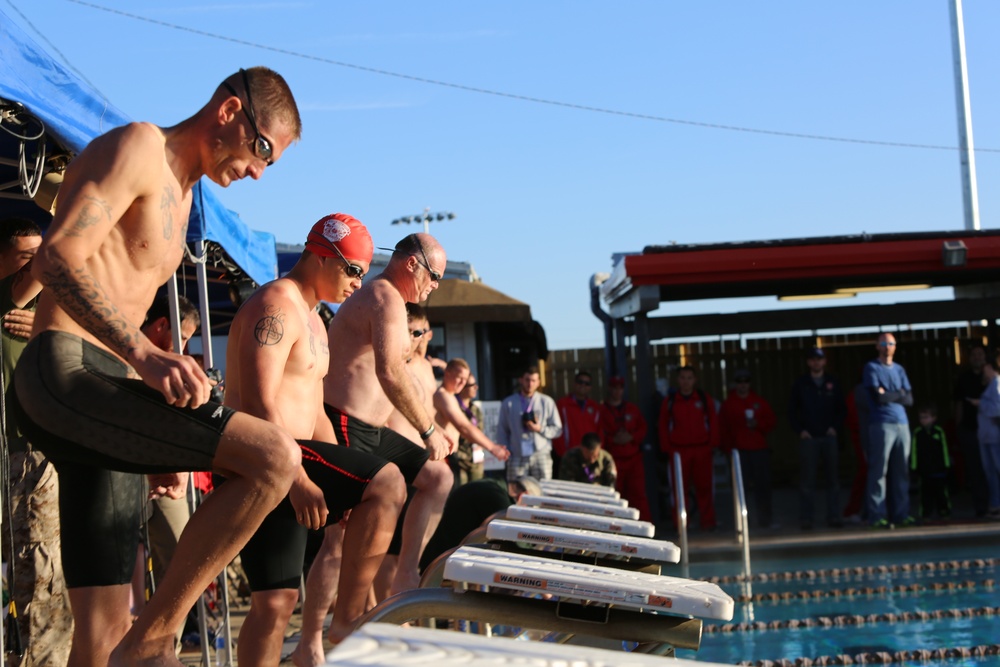 2014 Marine Corps Trials swimming competition