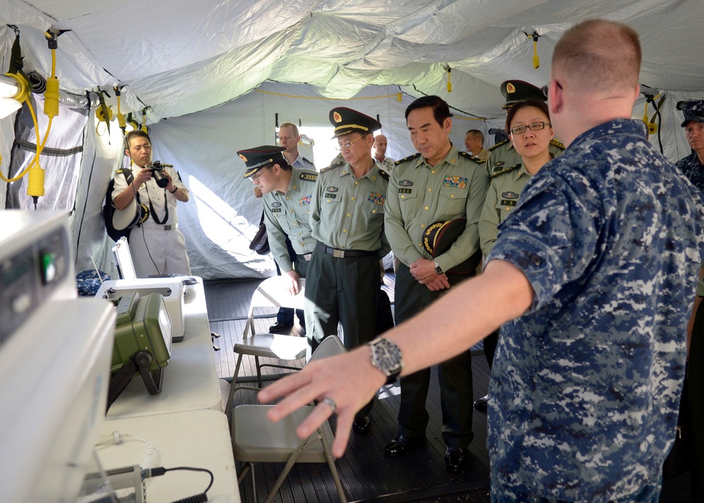 People's Liberation Army Senior Medical Delegation Visit PACOM and Pearl Harbor Day 2