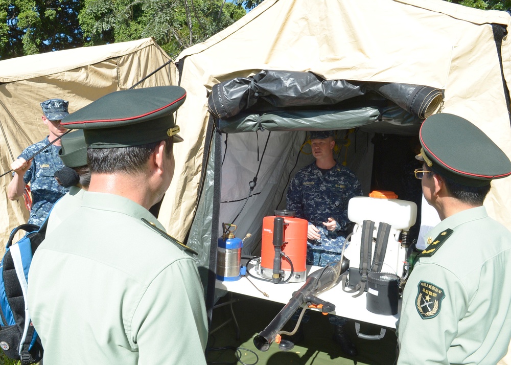 People's Liberation Army Senior Medical Delegation Visit PACOM and Pearl Harbor Day 2