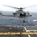 31st MEU Marines fast rope aboard USS Bonhomme Richard
