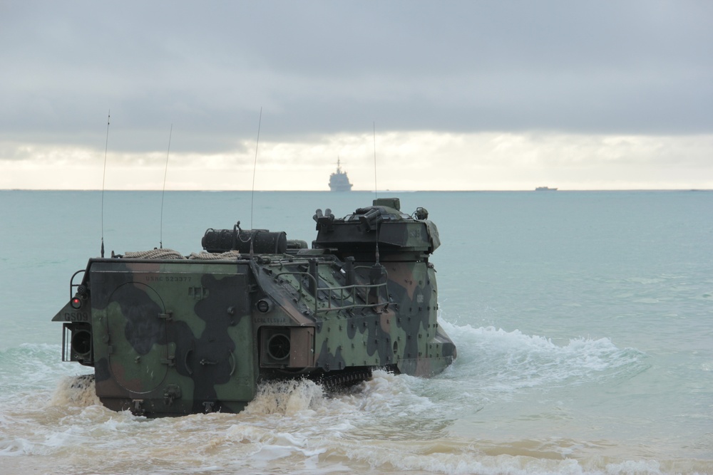 Combat Assault Battalion takes to sea before Cobra Gold