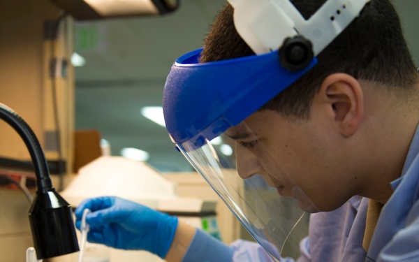 Naval Hospital Yokosuka laboratory technician