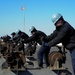 Routine maintenance aboard USS Dwight D. Eisenhower
