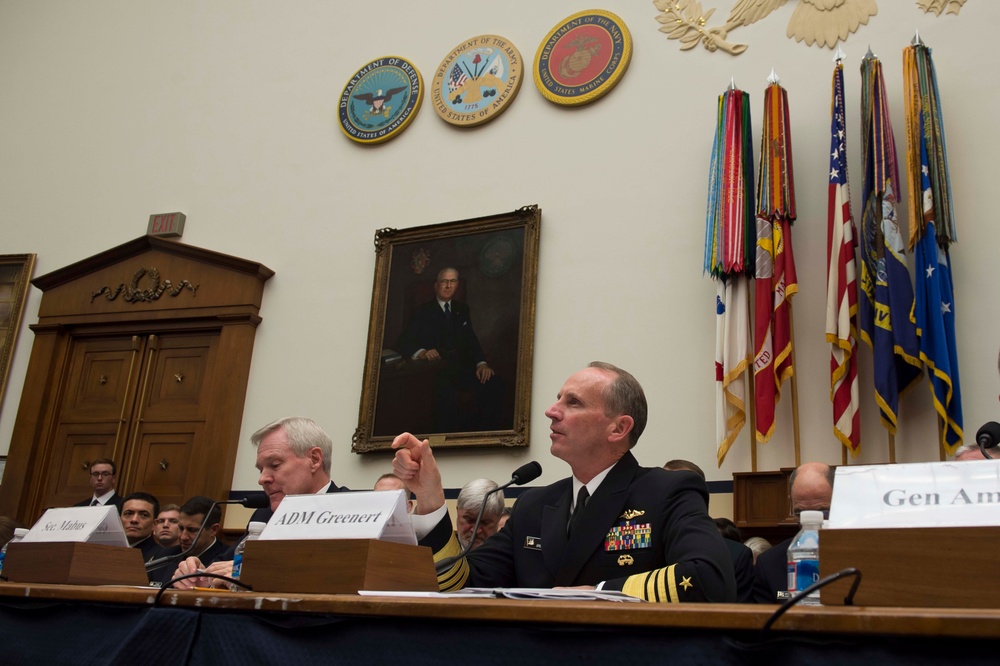 Military leaders testify before House committee