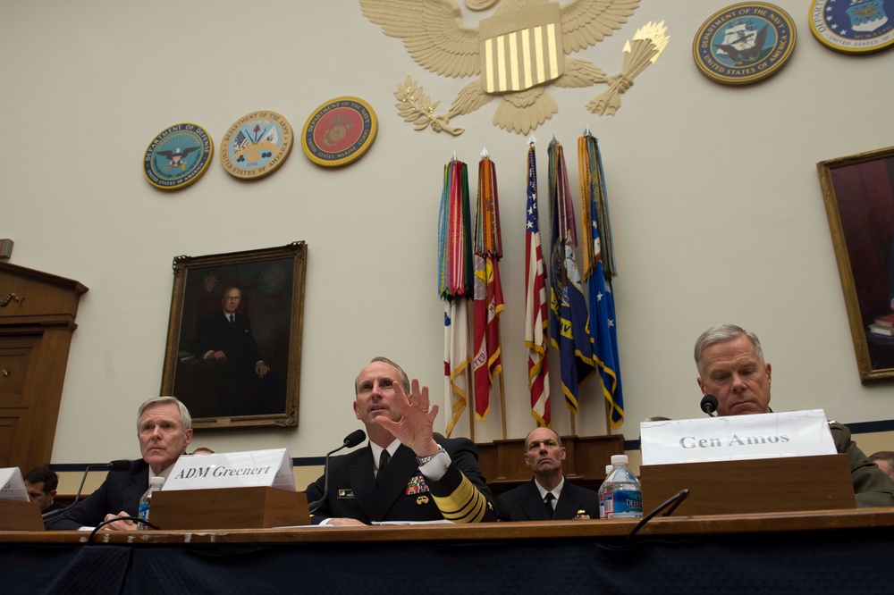 Military leaders testify before House committee