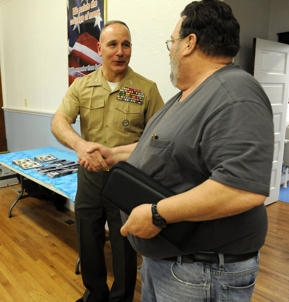 Joint Task Force Civil Support leader visits the Chesapeake Emergency Response Team (CERT)