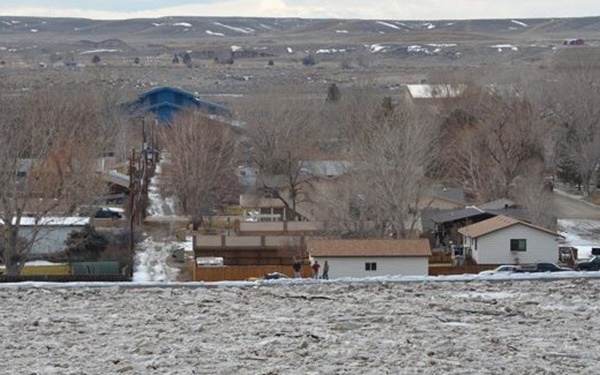 2014 Ice Jam Flooding Big Horn River