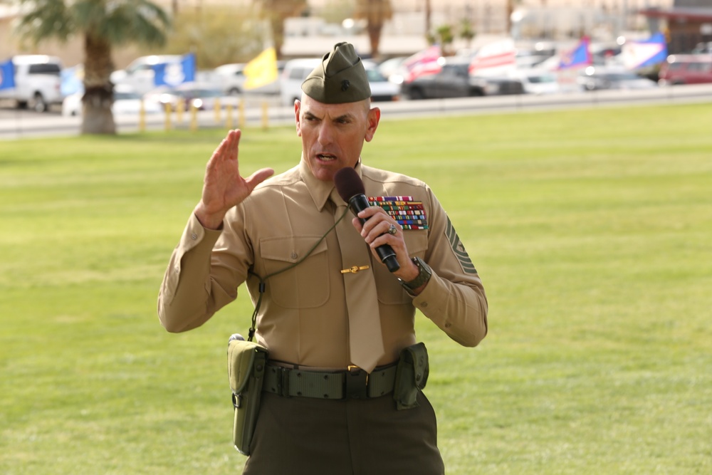 7th Marine Regiment holds relief and appointment ceremony