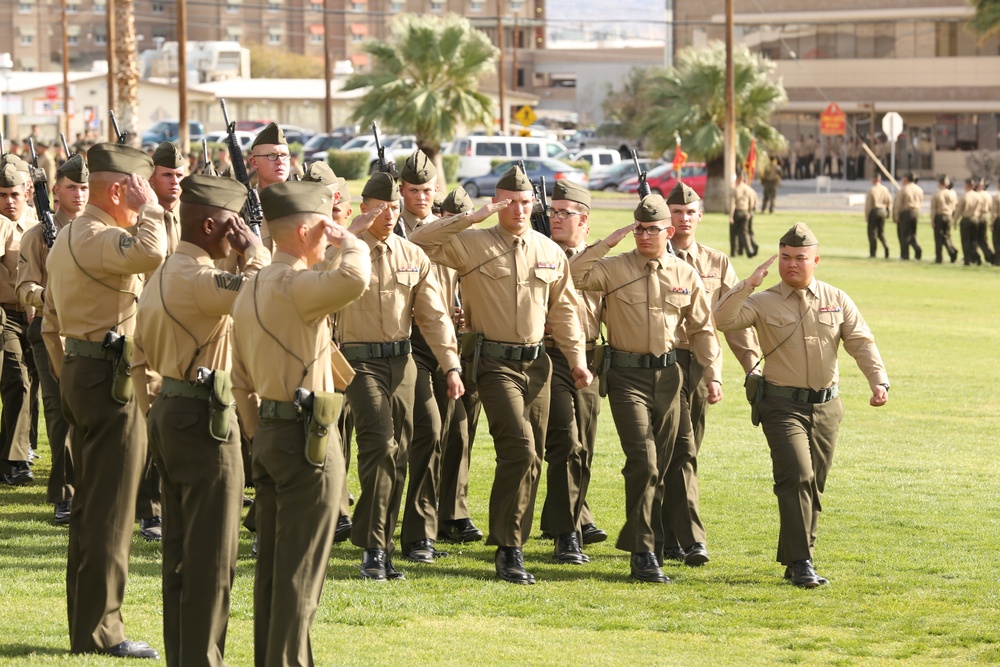 7th Marine Regiment holds relief and appointment ceremony