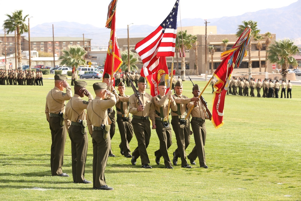 7th Marine Regiment holds relief and appointment ceremony