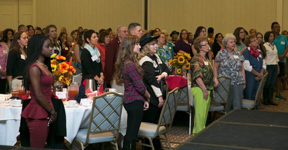 Active duty women, wives honored at Heart to Heart luncheon